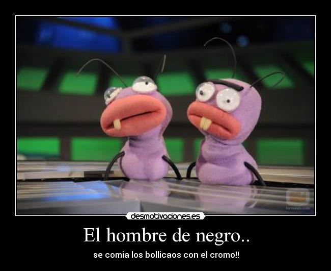 El hombre de negro.. - 