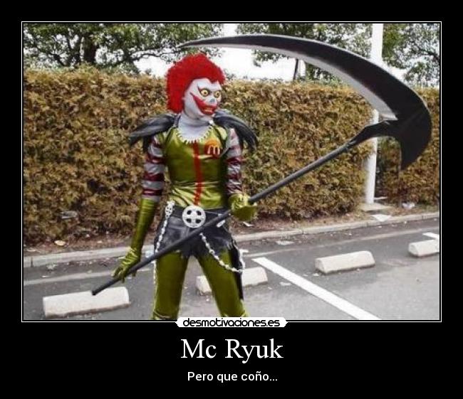 carteles ryuk desmotivaciones