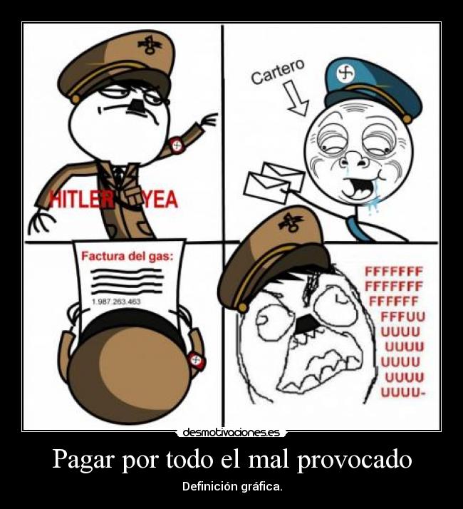 Pagar por todo el mal provocado -