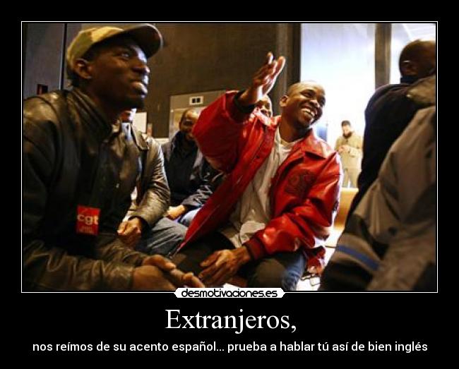 carteles extranjeros reir ingles desmotivaciones