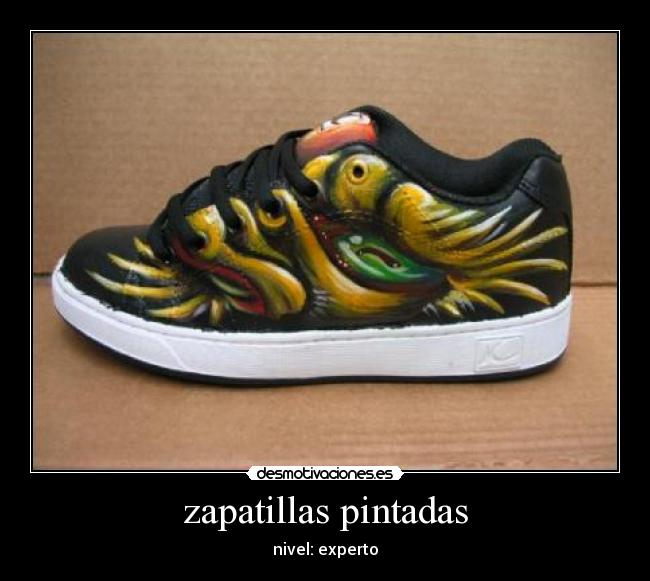 zapatillas pintadas -