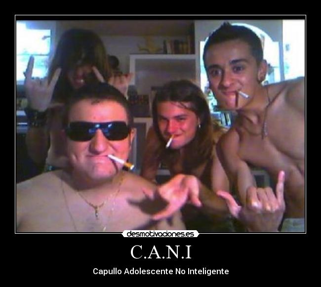 C.A.N.I - Capullo Adolescente No Inteligente