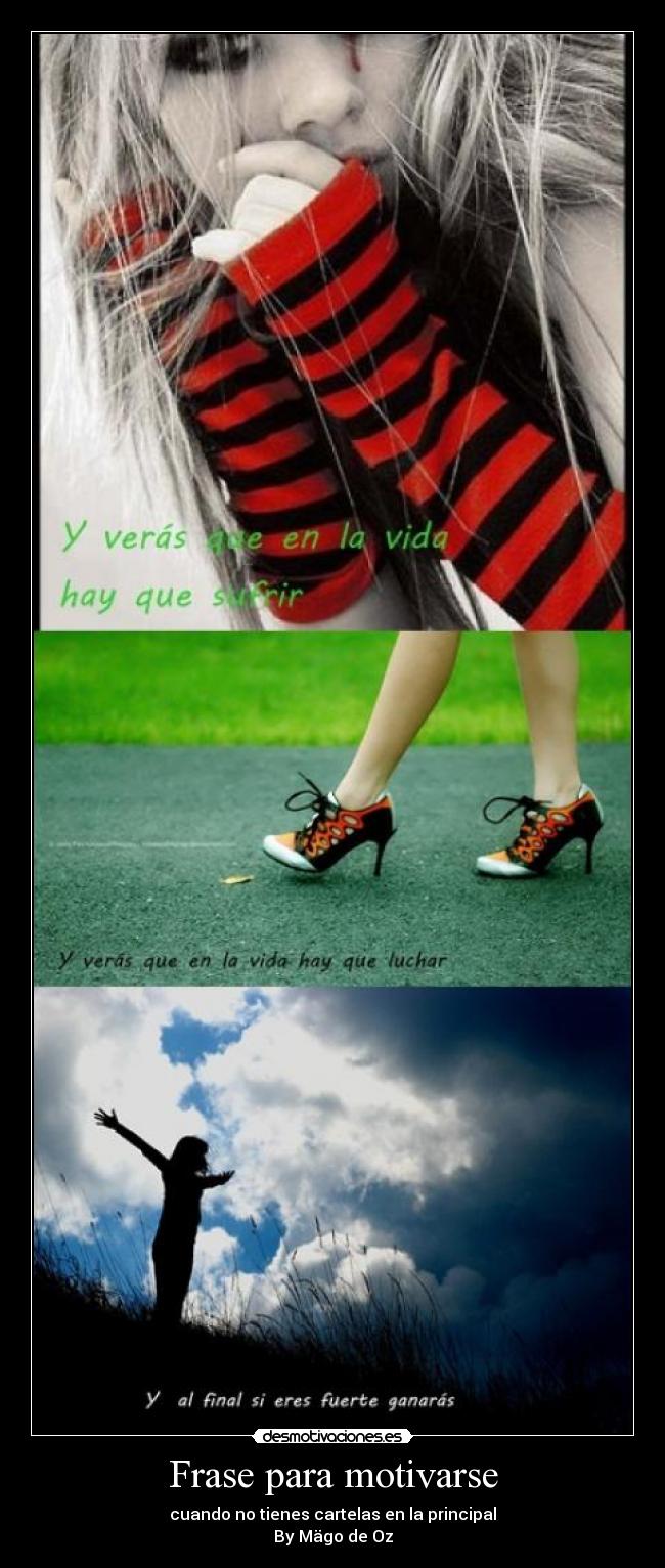 Frase para motivarse -