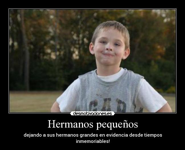 Hermanos pequeños -
