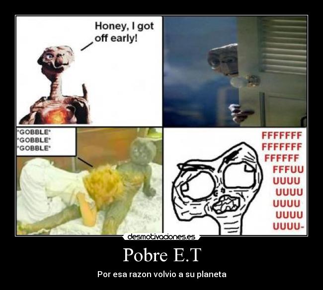 Pobre E.T -