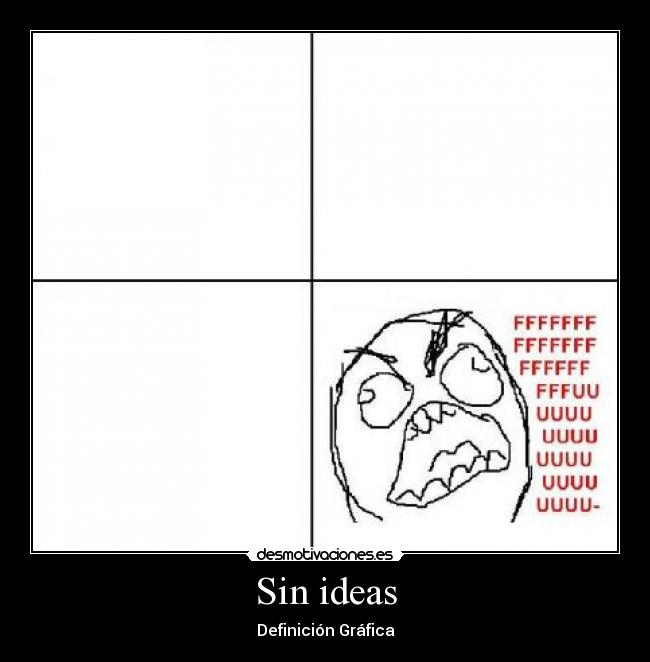 Sin ideas - Definición Gráfica