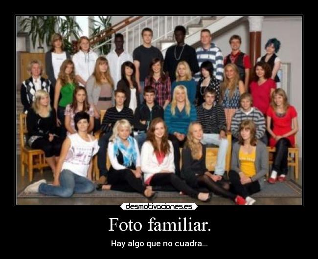 Foto familiar. -