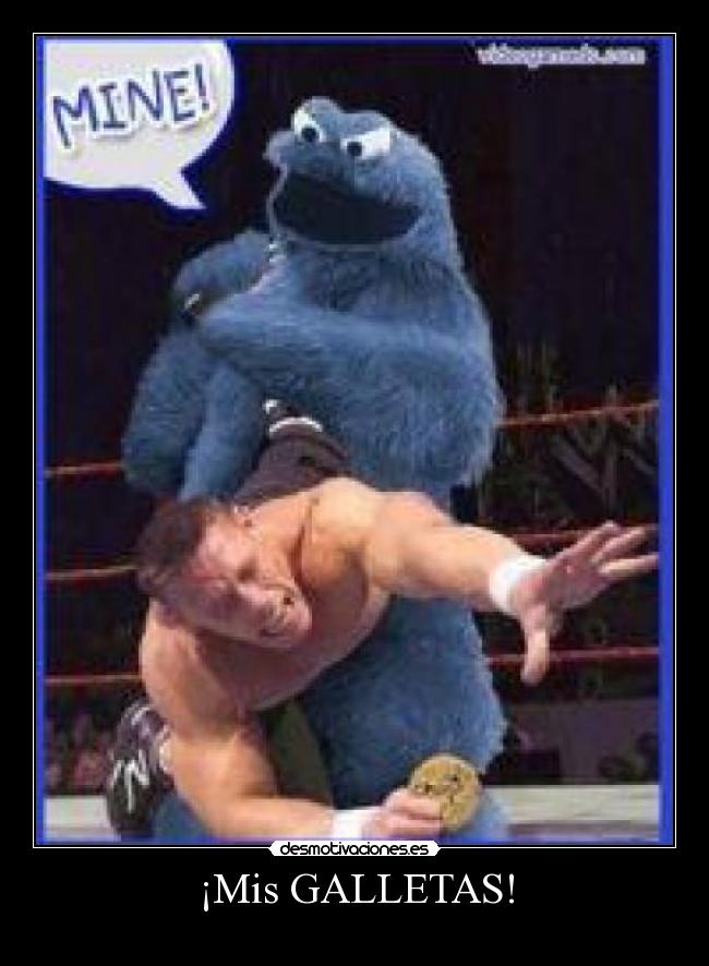 ¡Mis GALLETAS! -