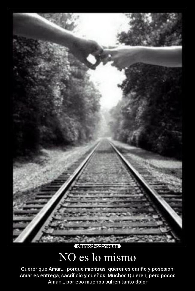 carteles mismo querer amar desmotivaciones