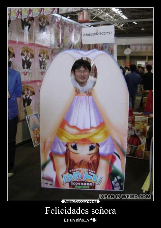 Felicidades señora - Es un niño...y friki