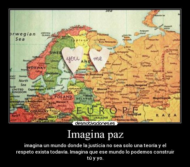 Imagina paz -
