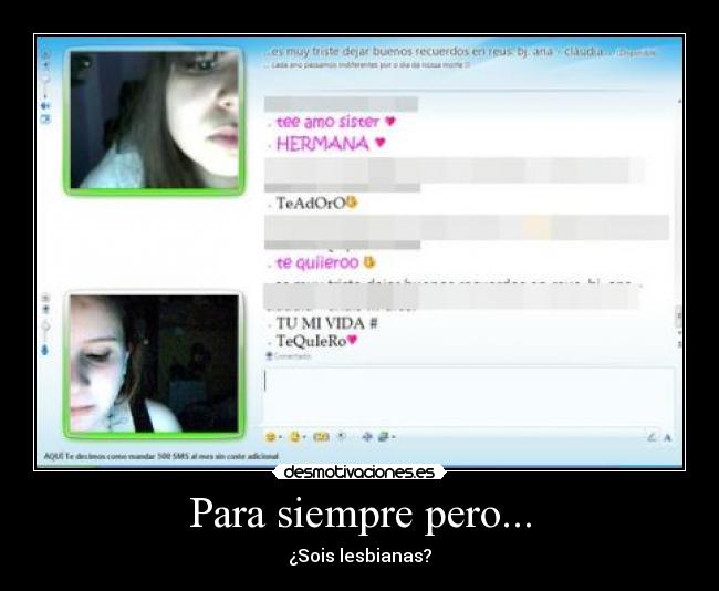 Para siempre pero... -