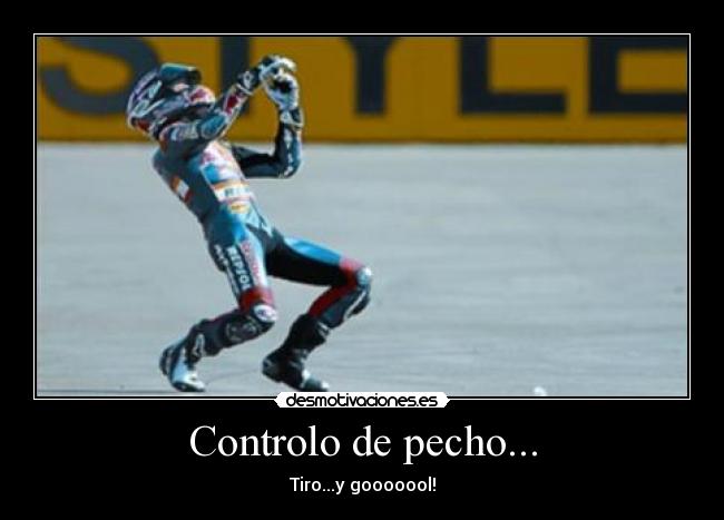 Controlo de pecho... -