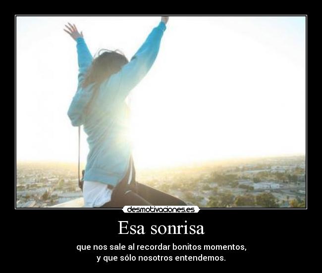 Esa sonrisa -