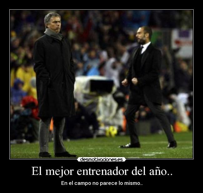 El mejor entrenador del año.. - 