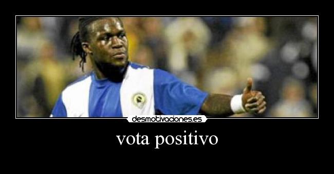 vota positivo -