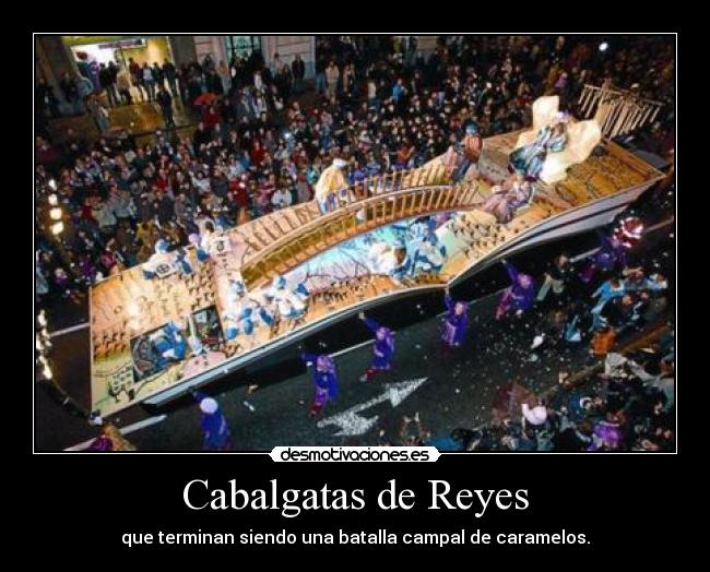 carteles cabalgata reyes desmotivaciones