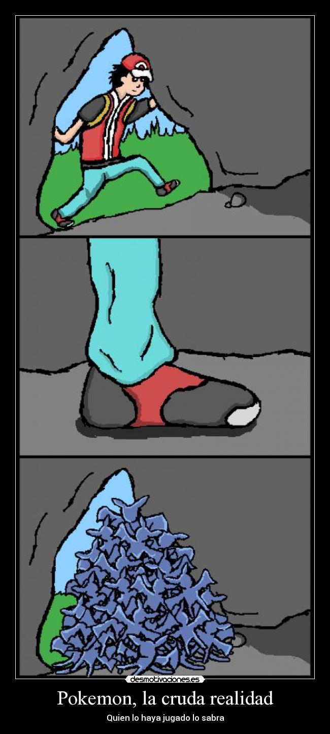 Pokemon, la cruda realidad -