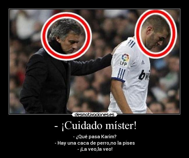 - ¡Cuidado míster! - 