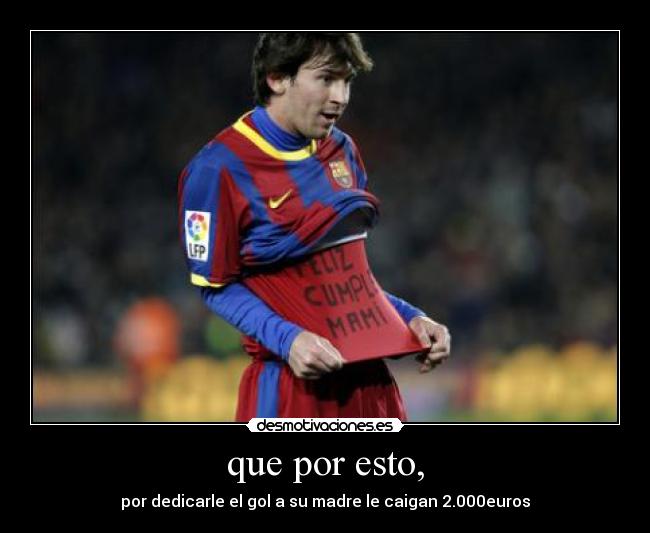 carteles messi desmotivaciones