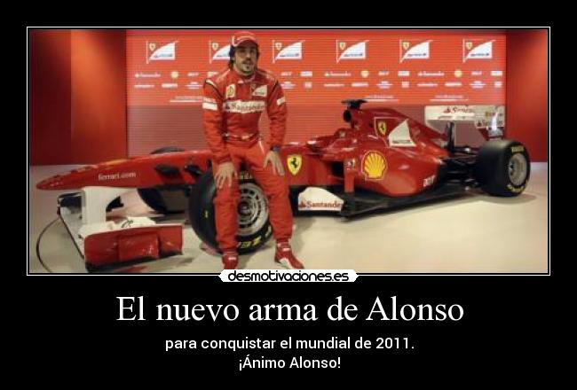 El nuevo arma de Alonso - 