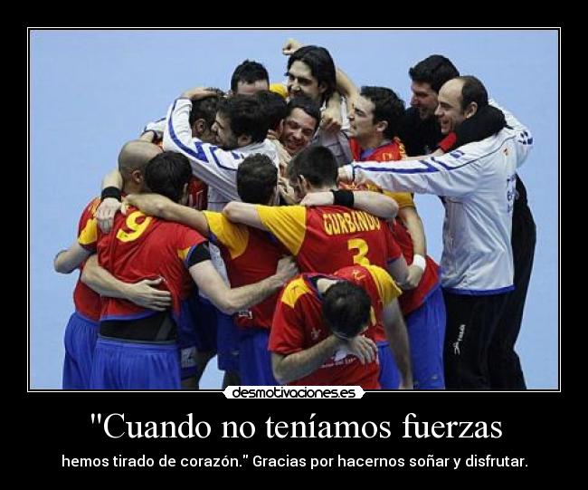 Cuando no teníamos fuerzas - 