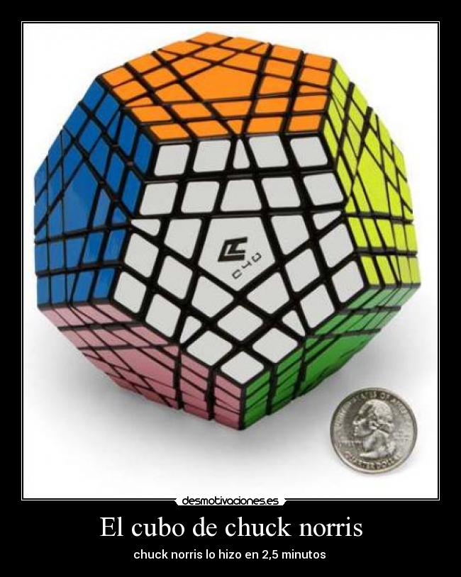 El cubo de chuck norris - 