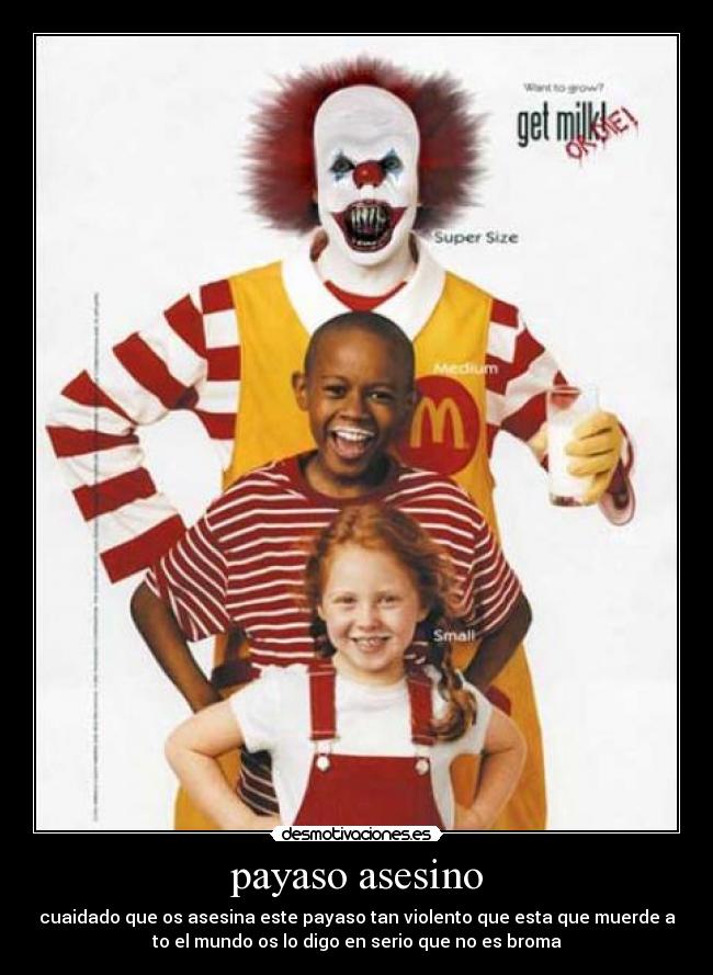 payaso asesino -