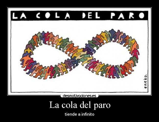La cola del paro -