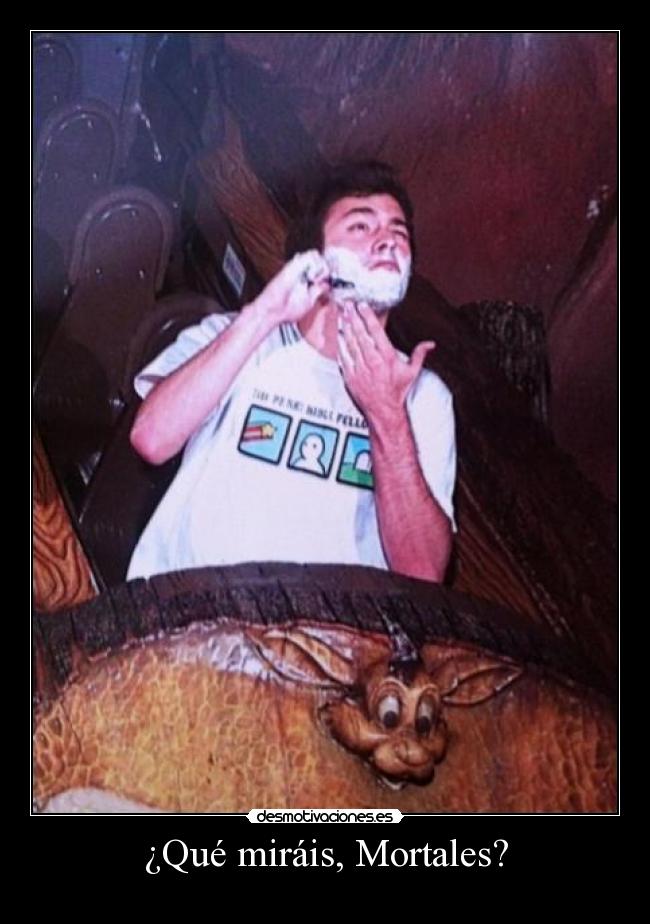 ¿Qué miráis, Mortales? - 