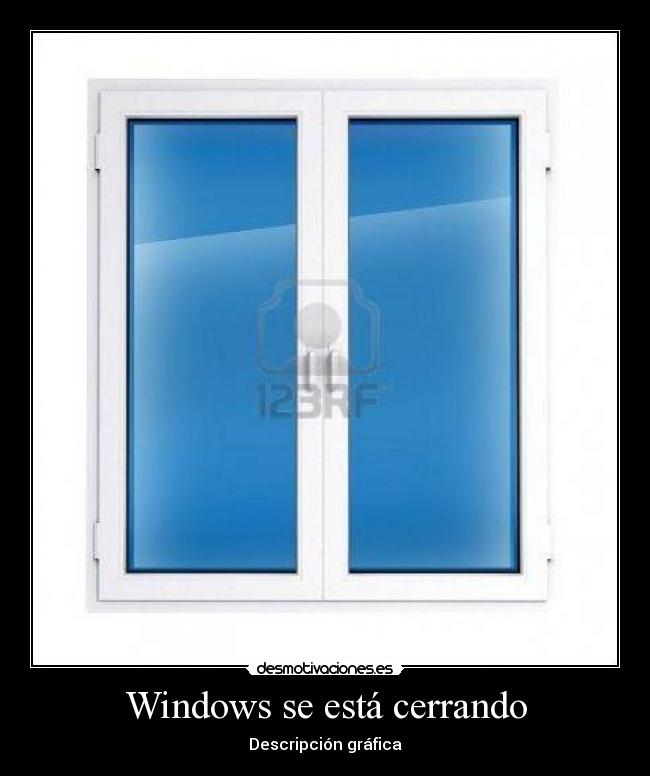 Windows se está cerrando - Descripción gráfica