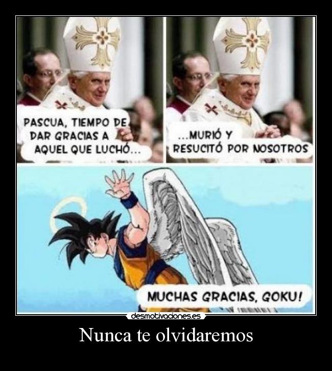 Nunca te olvidaremos -