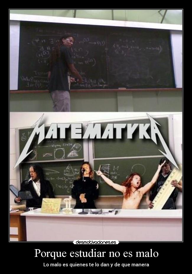 Porque estudiar no es malo - 