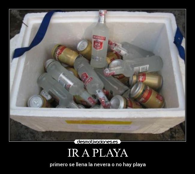 IR A PLAYA -