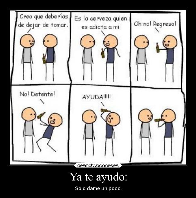 Ya te ayudo: -