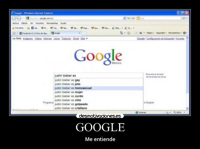 GOOGLE - Me entiende