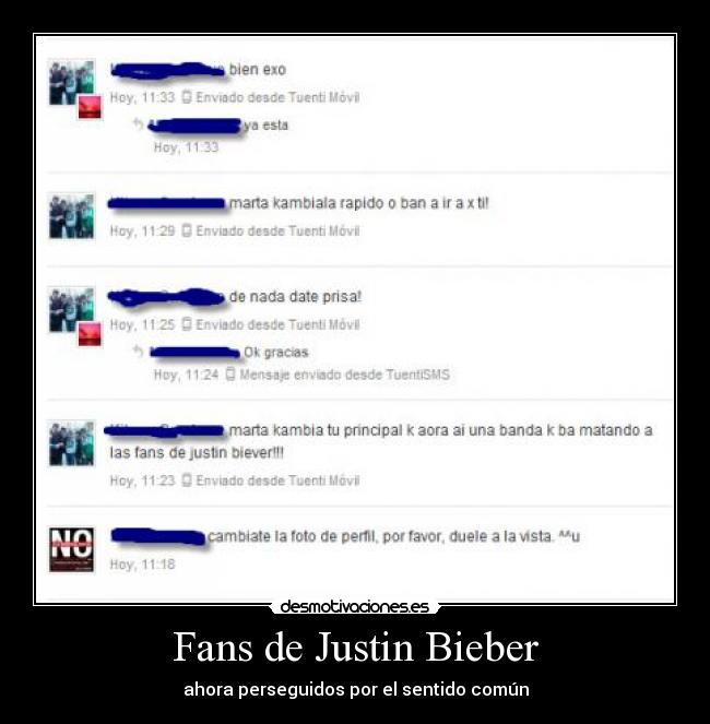 Fans de Justin Bieber -