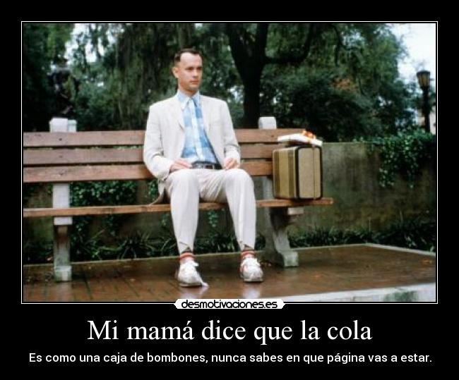 Mi mamá dice que la cola - 