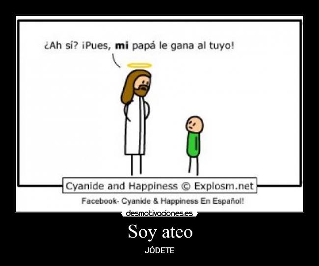 Soy ateo -