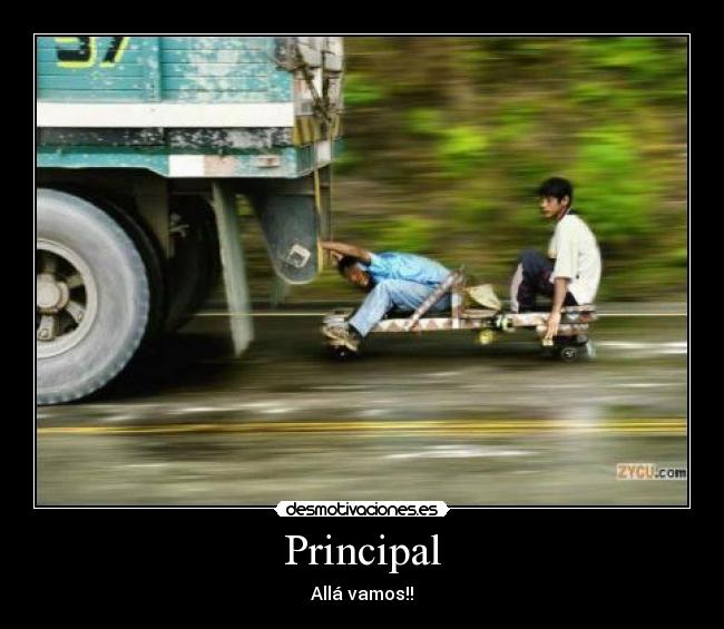 Principal - Allá vamos!!