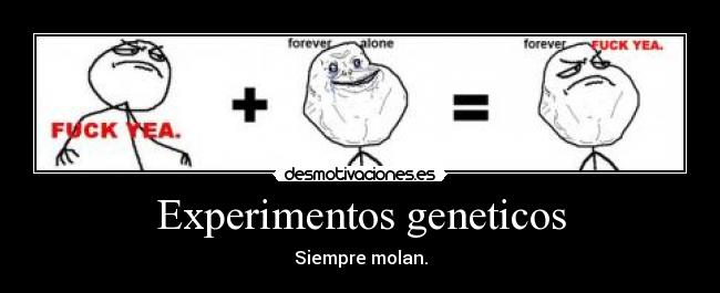 Experimentos geneticos - 