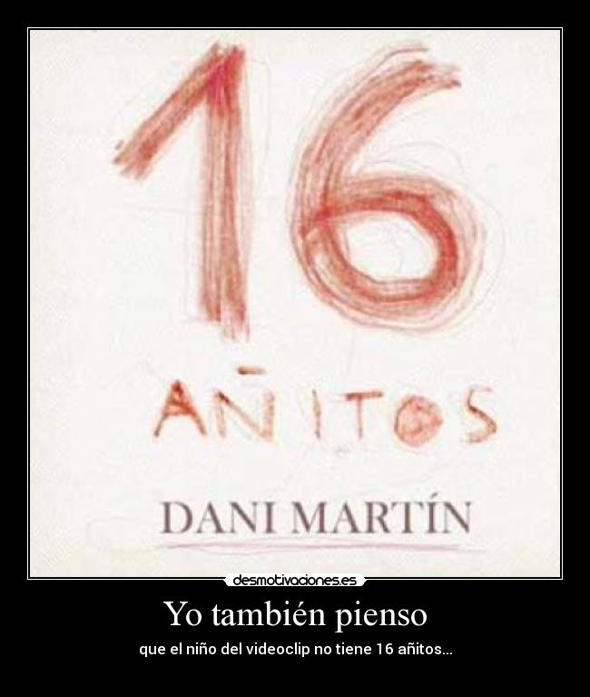 Yo también pienso -