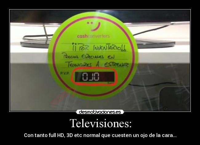Televisiones: - 