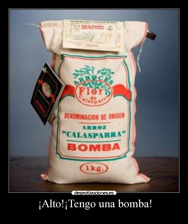 ¡Alto!¡Tengo una bomba! - 