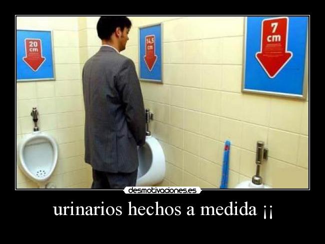 urinarios hechos a medida ¡¡ - 