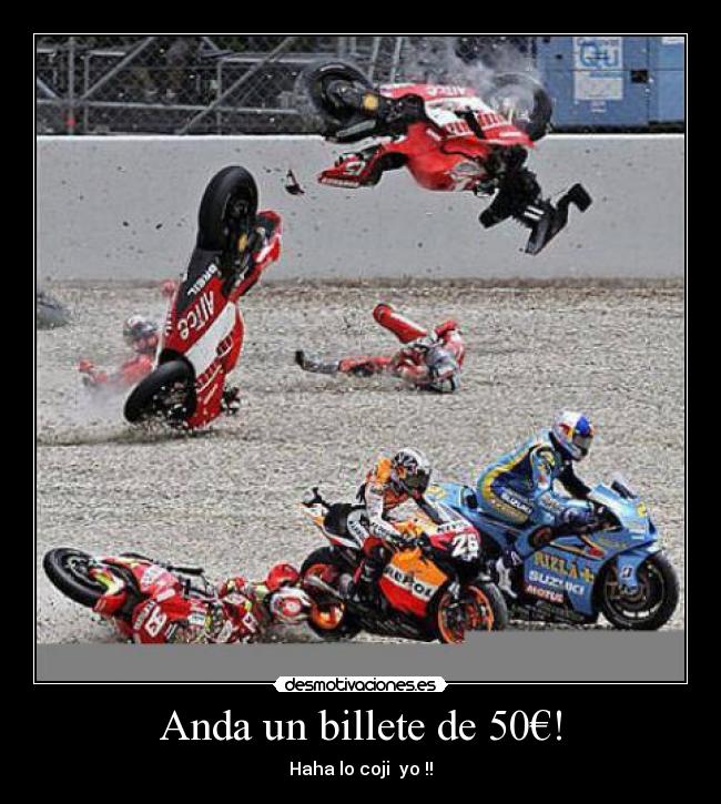 Anda un billete de 50€! - 