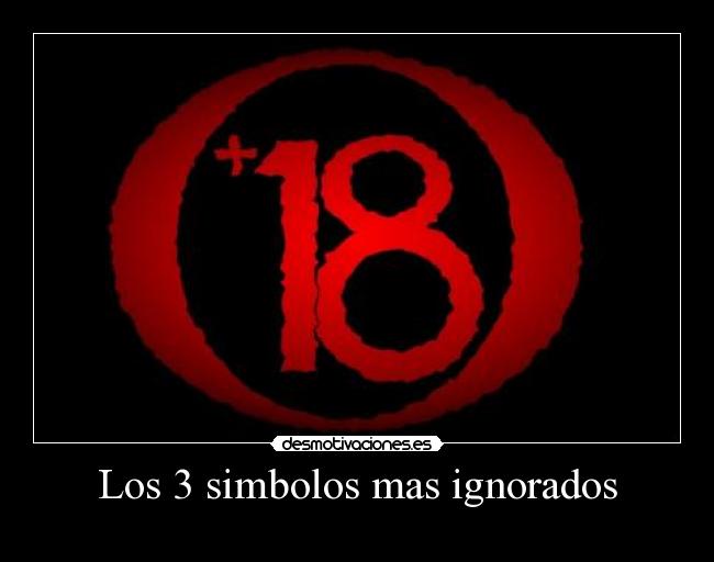 Los 3 simbolos mas ignorados -