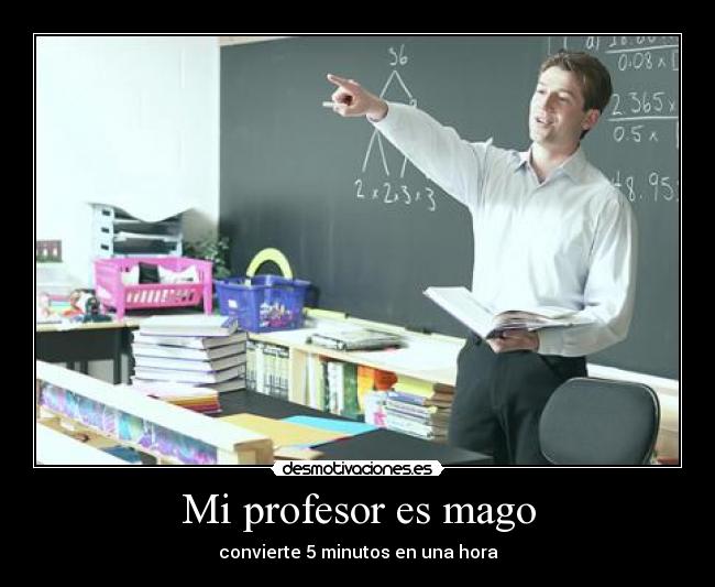 Mi profesor es mago - 