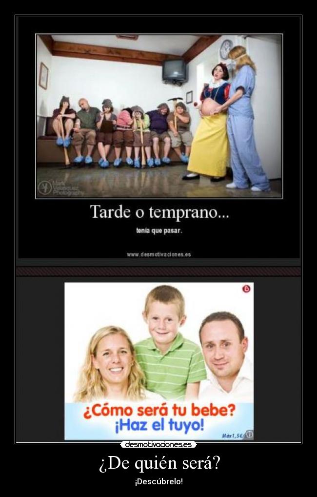 ¿De quién será? -
