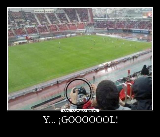 Y... ¡GOOOOOOL! -